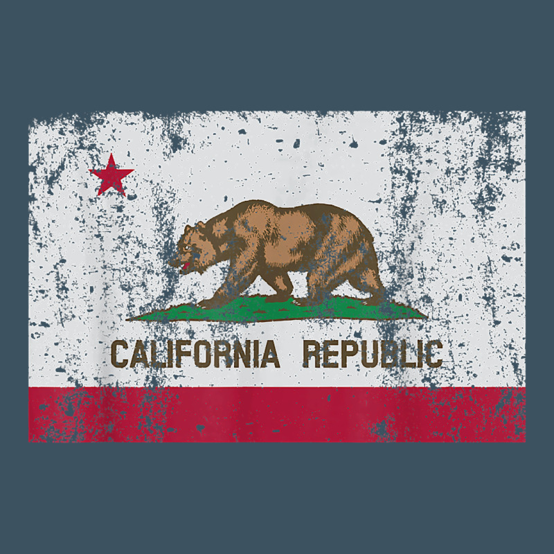 California Flag Womens Mens Heavy Distressed Vintage Gift T Shirt Urban Heavy Tee by linhVisuals | Teevron