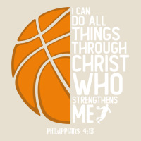 Christian Basketball I Can Do All Things Through Christ Philippians 41 Urban Heavy Tee | Teevron