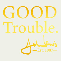Good Trouble John Lewis Signature Urban Heavy Tee | Teevron