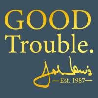 Good Trouble John Lewis Signature Urban Heavy Tee | Teevron