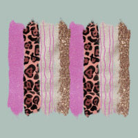 Pink Glitter Leopard Brushstroke Background Heavyweight Hoodie | Teevron