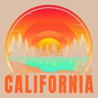 California T  Shirt California Sunset Vintage Trees Scenery T  Shirt Urban Heavy Tee | Teevron