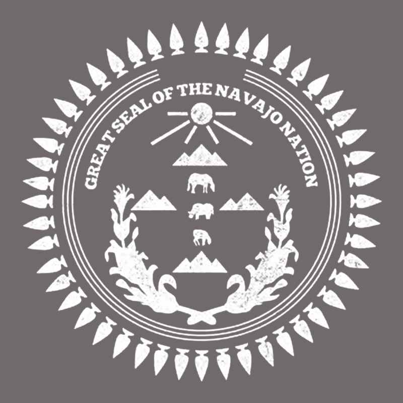Great Seal Of The Navajo Nation Faded Style Design Urban Heavy Tee by linhVisuals | Teevron