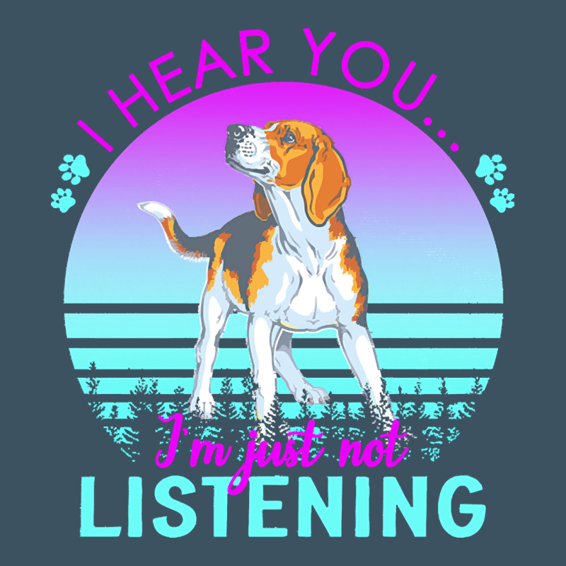 Beagle T  Shirt I Hear You I'm Just Not Listening Beagle Lover T  Shir Urban Heavy Tee by linhVisuals | Teevron