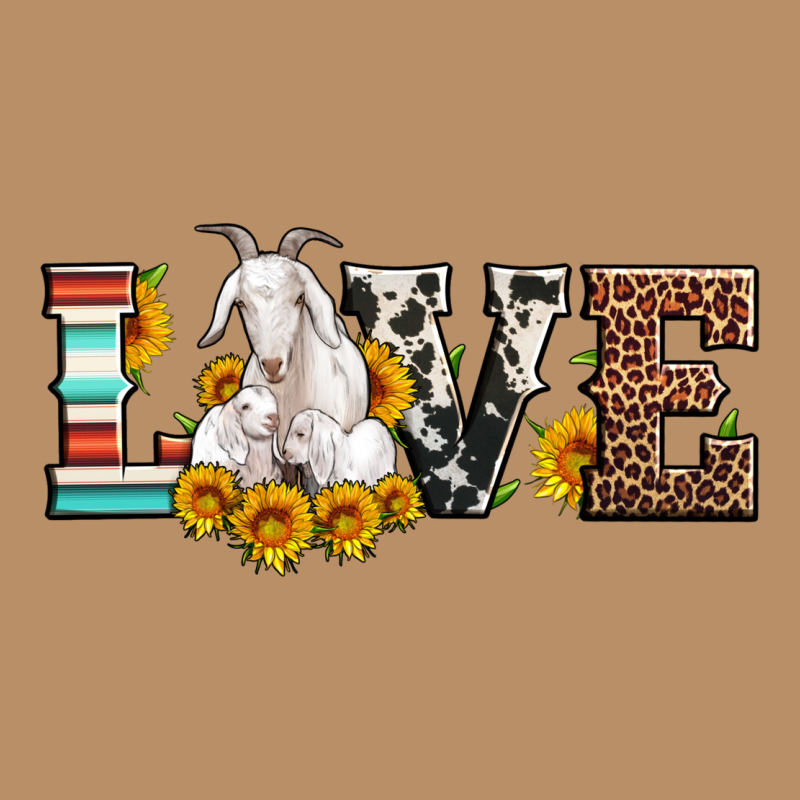 Love Goats Serape Cowhide Leopard Goat Family Vintage Hoodie by Artiststas | Teevron