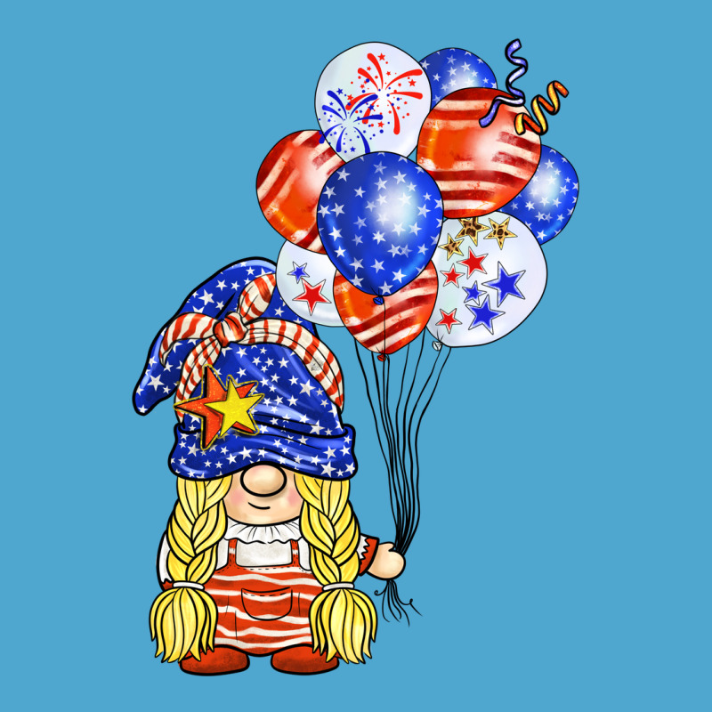Patriotic Gnome Balloon Premium Hoodie by BarkalooDesign | Teevron