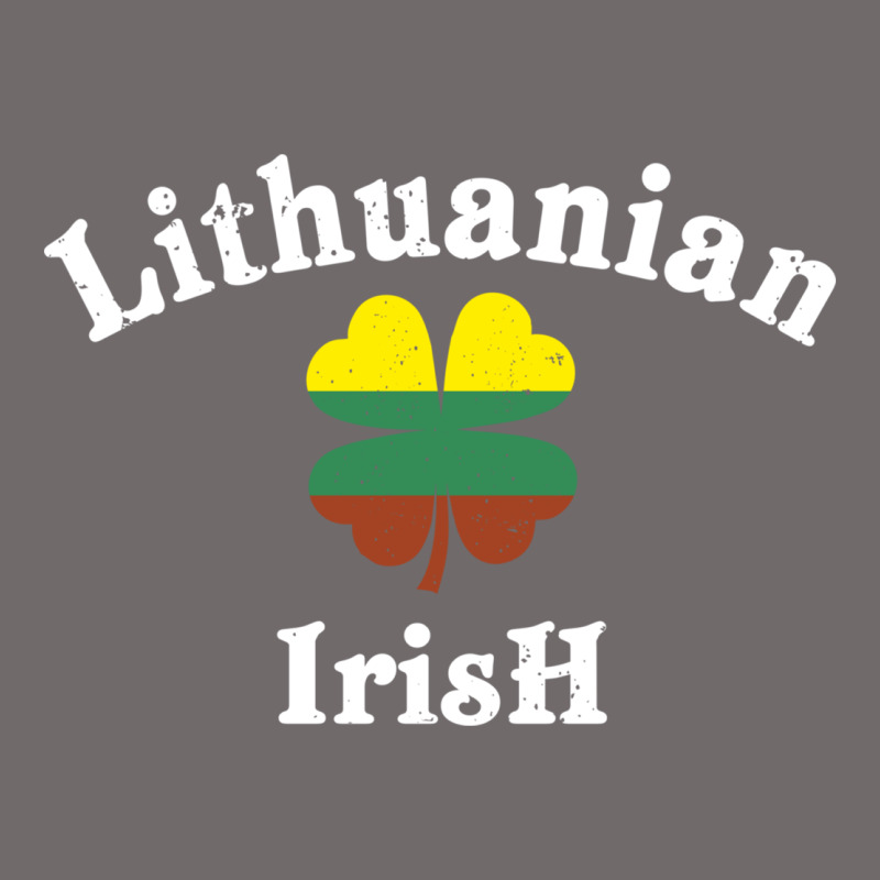 Lucky Lithuanian Irish Flag Shamrock Leaf St Patricks Day Urban Heavy Tee by linhVisuals | Teevron