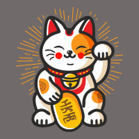 Maneki Neko Lucky Cat Money Feline Japanese Good Luck Charm Kitten Gif Urban Heavy Tee | Teevron