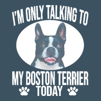 Boston Terrier T  Shirtfunny Boston Terrier Dog Gift I M Only Talking Urban Heavy Tee | Teevron