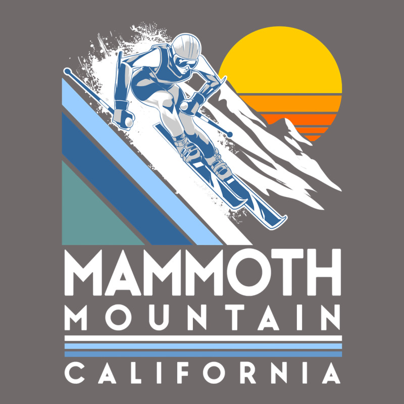 Mammoth Mountain California Retro Ski Sweatshirt Urban Heavy Tee by linhVisuals | Teevron