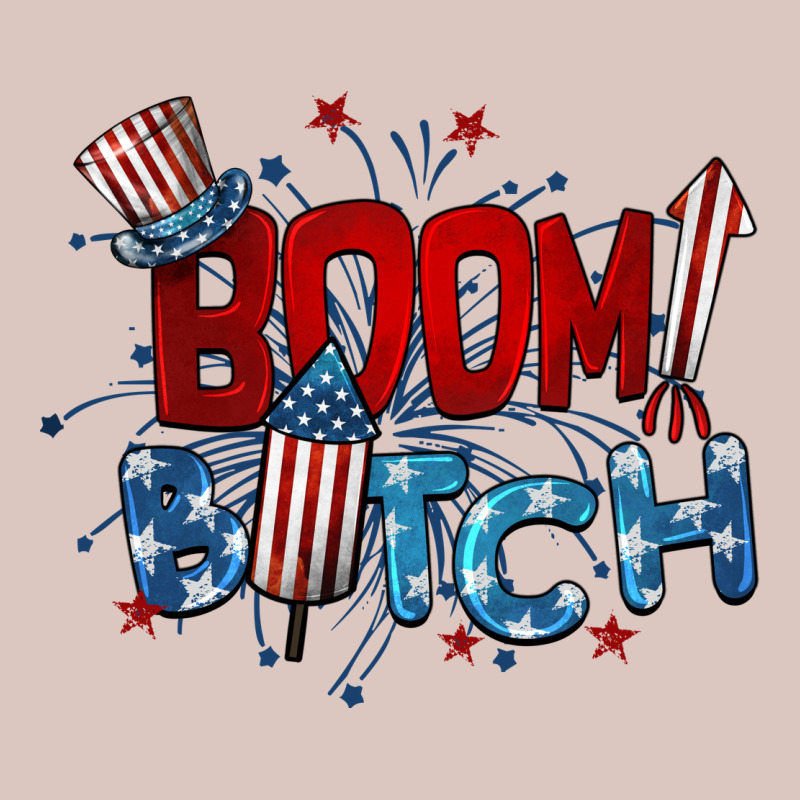 Boom Bitch 4th Of July Premium Hoodie by BarkalooDesign | Teevron