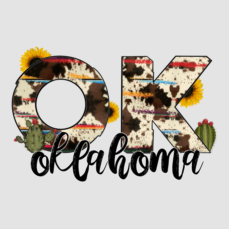 Oklahoma State Cowhide Serape Cactus Premium Sweatshirt by RanaPortraitStore | Teevron