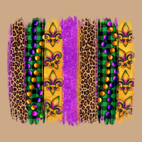 Mardi Gras Fleur De Lis And Beads Brush Stroke Vintage Hoodie | Teevron