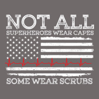 Nurses Not All Superheroes Wear Caps Some Wear Scrubs Nurse Supportive Urban Heavy Tee | Teevron