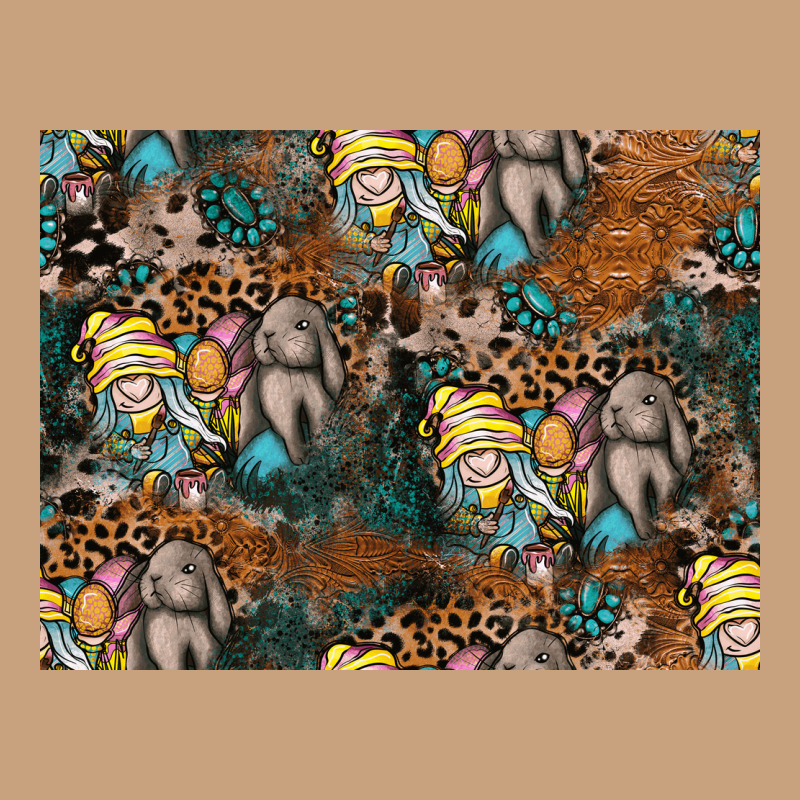 Easter Pattern Vintage Tee by CowhideDigitalArt | Teevron