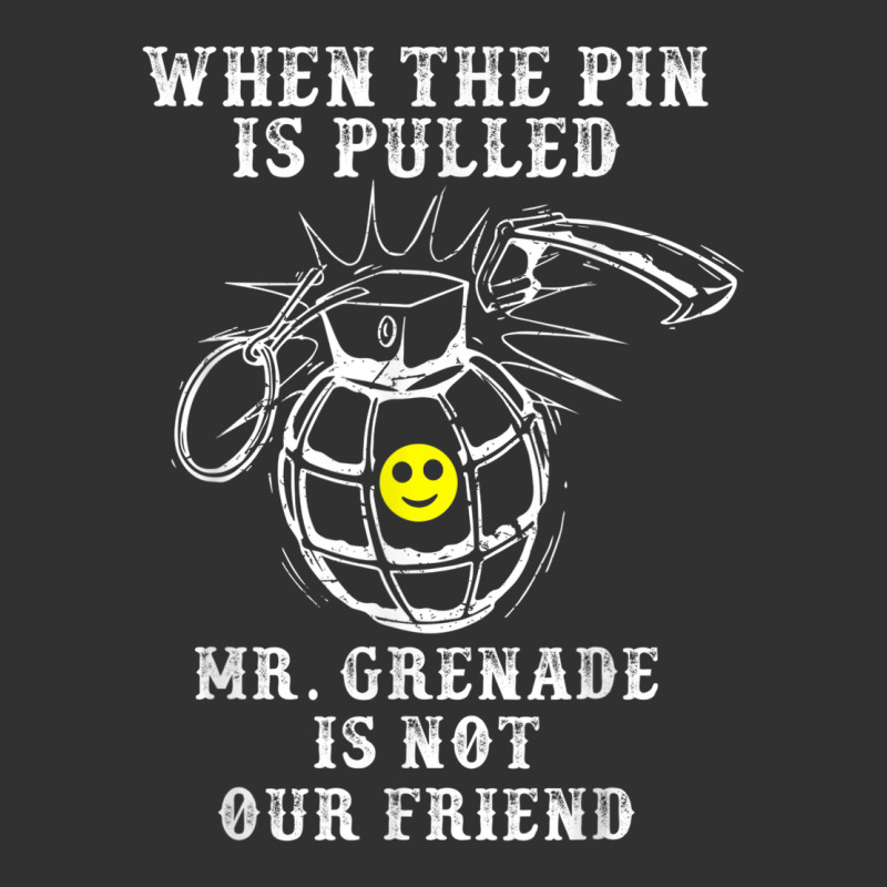 Military Mr Grenade Is Not Our Friend Urban Heavy Tee by linhVisuals | Teevron