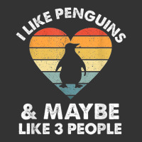 i like penguins and 3 people vintage | Teevron