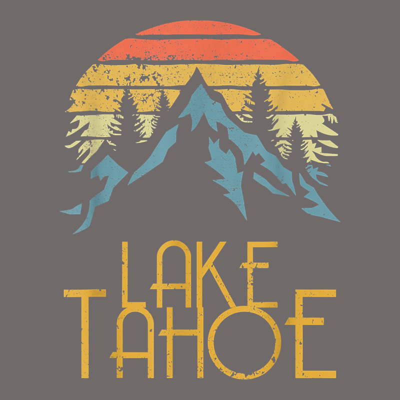 Vintage Lake Tahoe California Nevada Retro T Shirt Urban Heavy Tee by linhVisuals | Teevron