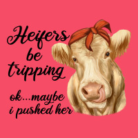 Heifer's Be Trippin' Charolais Cow Premium Sweatshirt | Teevron