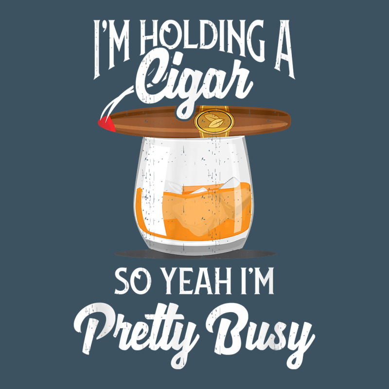 Cigar Smoking Tshirt Smoking Whiskey Drinking Dad Tee Gift Urban Heavy Tee by linhVisuals | Teevron