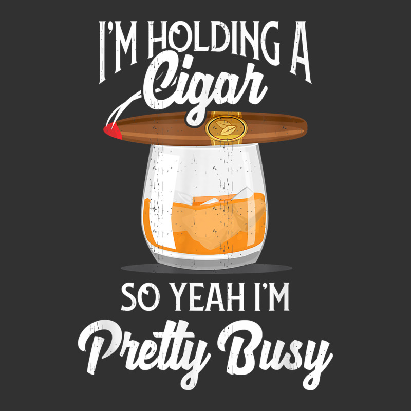 Cigar Smoking Tshirt Smoking Whiskey Drinking Dad Tee Gift Urban Heavy Tee by linhVisuals | Teevron