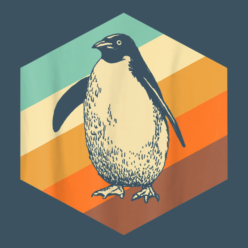 Penguin Retro Vintage Style Penguin Urban Heavy Tee by linhVisuals | Teevron