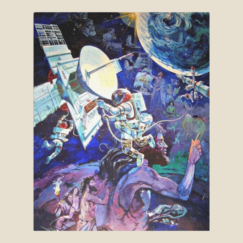 Spaceship Earth Mural Urban Heavy Tee by linhVisuals | Teevron