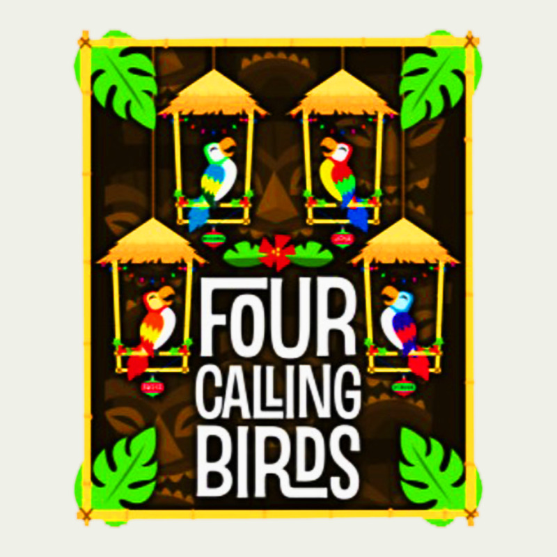 Four Calling Birds Urban Heavy Tee by linhVisuals | Teevron