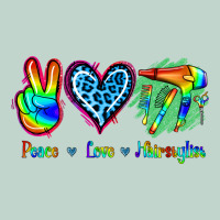 Peace Love Hairstylist Zipper Hoodie | Teevron