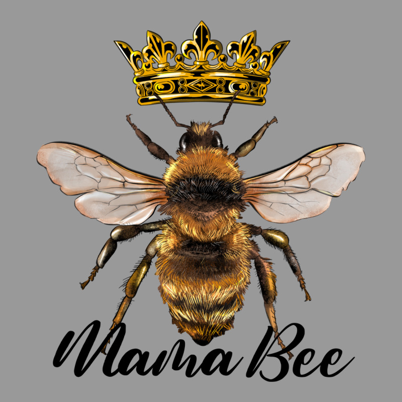 Mama Bee With Crown Vintage Hoodie by Artiststas | Teevron