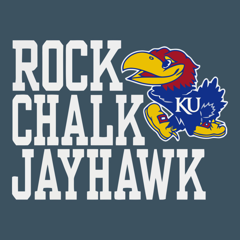 Rock Chalk Jayhawk Ku Tshirt Urban Heavy Tee by linhVisuals | Teevron