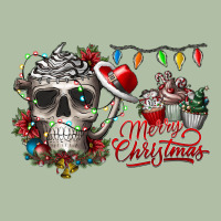 Merry Christmas  Skull Urban Heavy Tee | Teevron