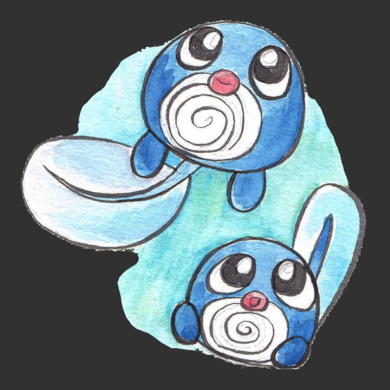 Poliwag Watercolor Urban Heavy Tee by linhVisuals | Teevron