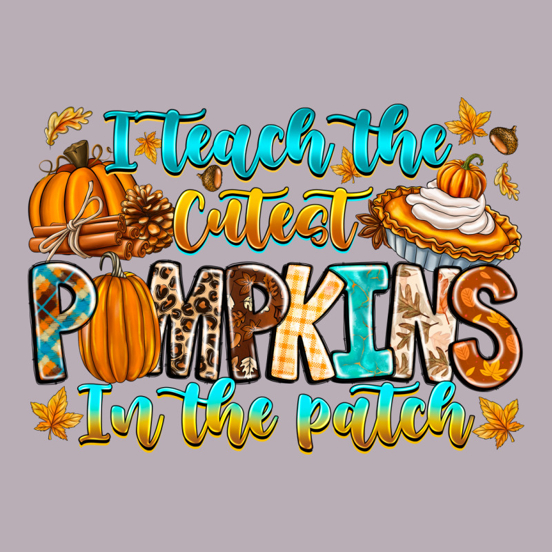 I Teach The Cutest Pumpkins In The Patch Vintage Tee by CowhideDigitalArt | Teevron
