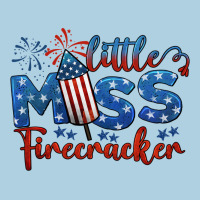 Little Miss Firecracker 4th Of July Premium Hoodie | Teevron