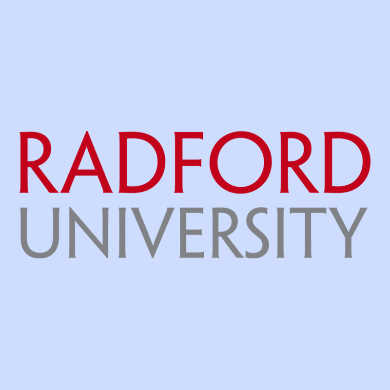 Radford University Wordmark Urban Heavy Tee by linhVisuals | Teevron