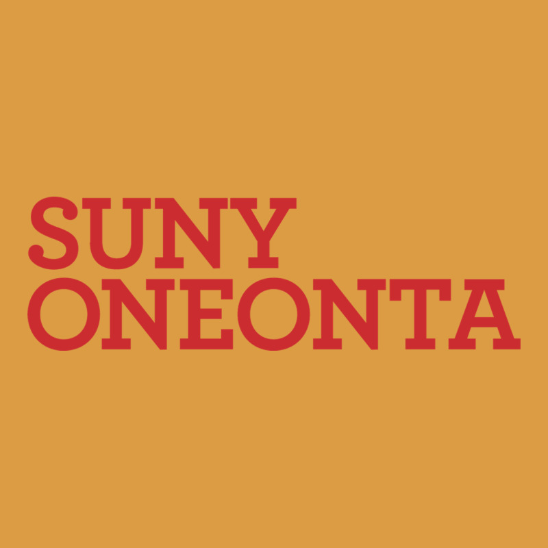 Suny Oneonta Wordmark Urban Heavy Tee by linhVisuals | Teevron