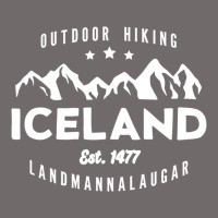 Iceland Hiking Landmannalaugar Est 1477 Urban Heavy Tee | Teevron