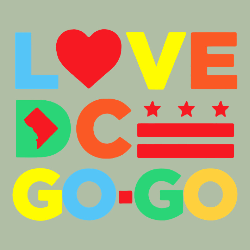 #love Dc Go Go Urban Heavy Tee by linhVisuals | Teevron