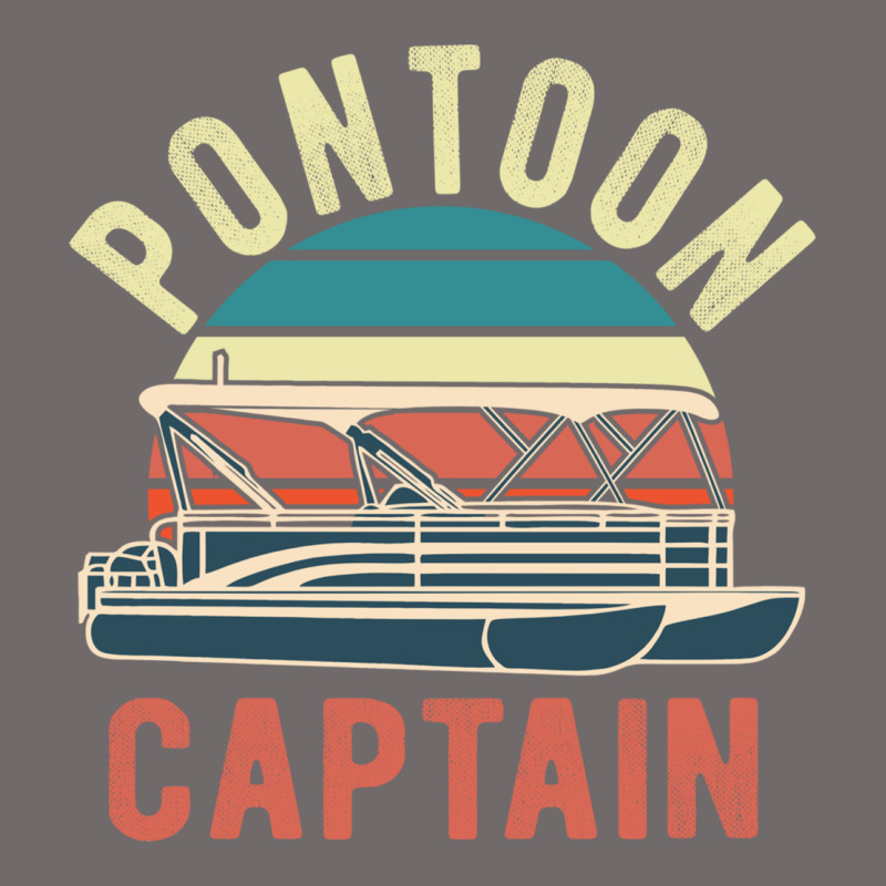 Pontoon Captain Vintage Boating Party Funny Gift For Pontooning Lover Urban Heavy Tee by linhVisuals | Teevron
