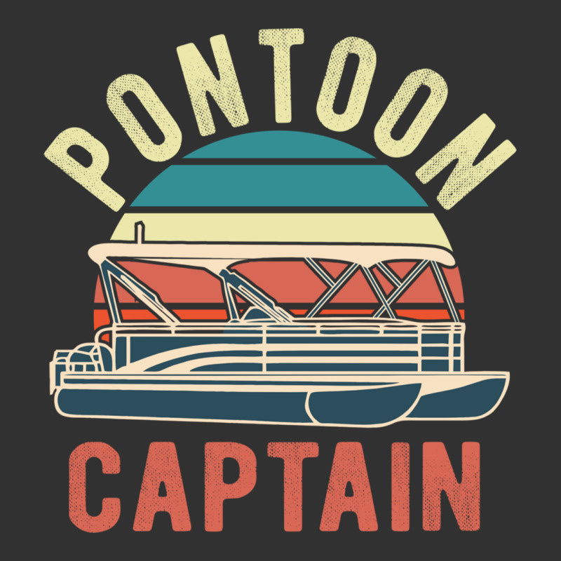 Pontoon Captain Vintage Boating Party Funny Gift For Pontooning Lover Urban Heavy Tee by linhVisuals | Teevron