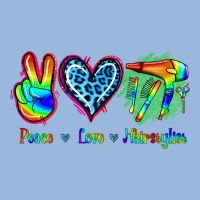 Peace Love Hairstylist Premium Hoodie | Teevron
