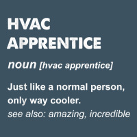 Hvac Apprentice T Shirt Urban Heavy Tee | Teevron