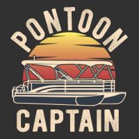 Retro Pontoon Captain Of The Boat Funny River Cruising Gift For Pontoo Urban Heavy Tee | Teevron