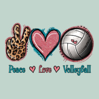 Peace Love Volleyball Zipper Hoodie | Teevron