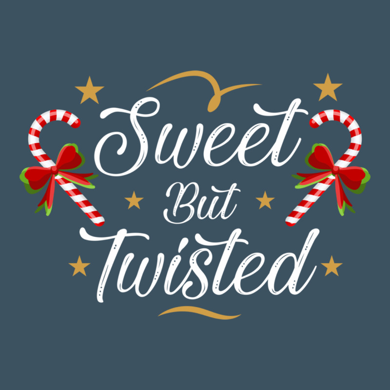 Sweet But Twisted Candy Cane Christmas Humor Funny And Cute Gifts For Urban Heavy Tee by linhVisuals | Teevron