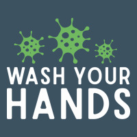 Wash Your Hands Green Germs Graphic Urban Heavy Tee | Teevron