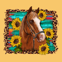 Horse Sunflowers Turquoise Wooden Serape Leopard Vintage Hoodie | Teevron