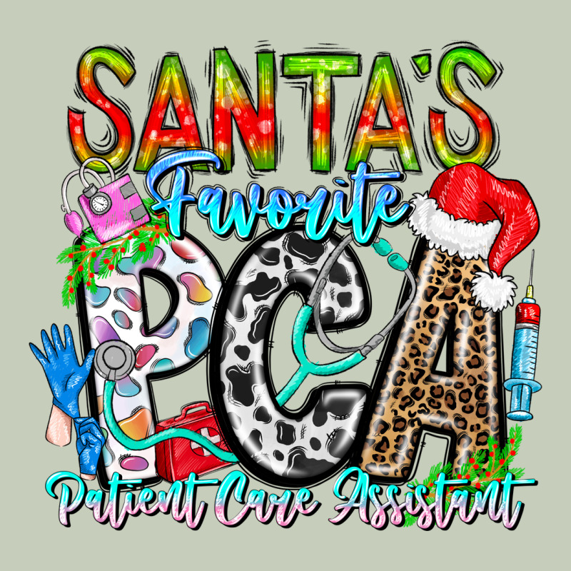 Santas Favorite Pca Patient Care Assistant Ladies Tee by CowhideDigitalArt | Teevron