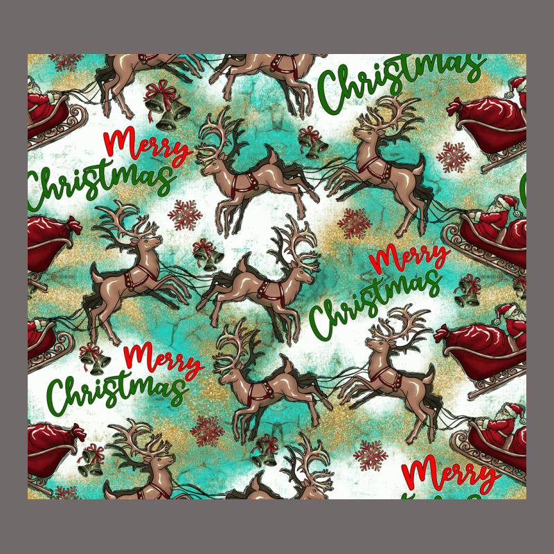 Christmas Magic Pattern Urban Heavy Tee by CowhideDigitalArt | Teevron